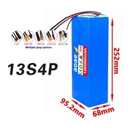 48v 13S4P Lithium Battery100ah，Suitable for electric scooters、Mountain Bike Power car10004.6