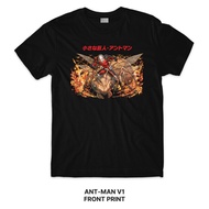 Ant-Man Avengers Series T-Shirt (Singapore 3-5 Days Delivery) Front Print Crafter Tee Comic Shirt (K