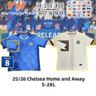< YH > 25/26 High-Quality Football Jersey, Chelsea Jersey, Breathable Quick-Drying