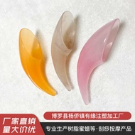 Multicolor Resin Beeswax Horn Spoon Gua Sha Back Massage Gua Sha Tablet Leg Neck Gua Sha Tea Spoon G
