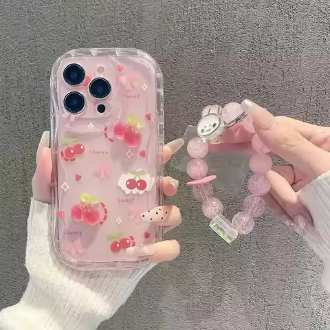 Cherry Flower Case For Realme C75X 14 14T C71 C75 C73 Note 60 60X 50 C61 C63 C65S C67 C55 C53 C51 C3