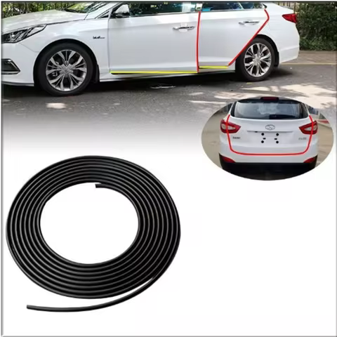 Car Styling Door Edge Scratch Crash Strip Protection For Hyundai IX35 IX45 Sonata Verna Solaris Elan