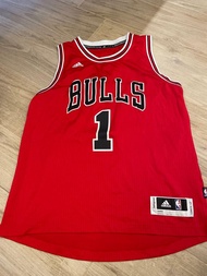 nba adidas rose 比賽 球衣 絕版