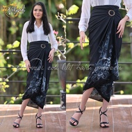 Rok lilit batik terlaris warna hitam silver ROK LILIT / ROK LILIT BATIK MOTIF PIRUS / ROK LILIT KEBA