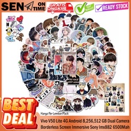 United Sticker Id - Cute BTS ARMY Member KPop Stickers A4 Paper Size Vinyl Waterproof Wet Resistant 