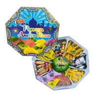 Hampers / Parcel Paket Lebaran Permen Jelly Coklat Manisan Buah Campur Preserved fruits Permen Imlek