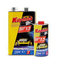 คูลูม่าร์ เคลียร์ แห้งเร็ว 4:1 ขนาด 3.2 ลิตร P/A พร้อมฮาร์ดเดนเนอร์ ขนาด 0.8 ลิตร P/B  แลคเกอร์พ่นรถ