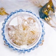 【海水藍寶】高品透料 海藍寶石手鍊