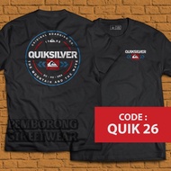 190gsm READY STOCK T-Shirt Brand QUIKSILVER