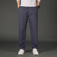 Eaglade Cargo Pants Men In Grey Plus Big Size Cotton FC999