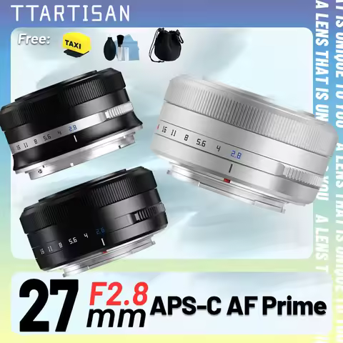 TTArtisan APS-C Auto Focus 27mm F2.8 Large Aperture Lens for Fuji X Mount XF Camera XE4 XT30 XA5 XS1