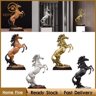 [Katharina_xMY] Standing Horse Statue Handicraft 18.7''Horse Statue Large Horse Sculpture Home Decor