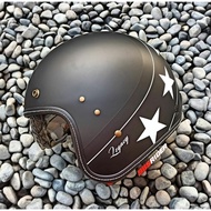 ZEUS ZS 380 FA MBLK K57 BLK DOFF RETRO SUNVISOR