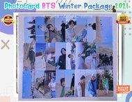 Photocard BTS Winter Package 2021 Isi 25 pcs
