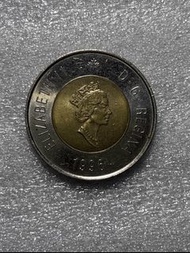 加拿大1996年北極熊$2
