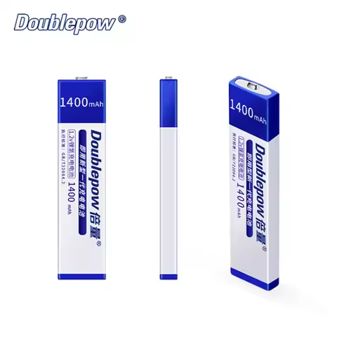 1.2V 1400mAh Ni-MH Rechargeable Gumstick Battery 7/5F6 Prismatic Battery for Sony CD Player Discman