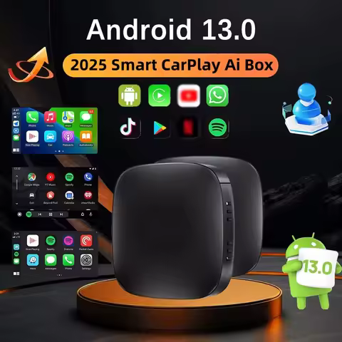 2025 Android 13 Carplay Box Android Auto Wireless Smart TV Box 2G+32G Car Intelligent System WIFI Su