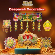HOLS Deepavali Wall Collection 3D Sticker Diwali Hanging Ornament Wall Decoration Lights Festival