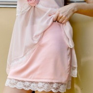 [พร้อมจัดส่ง]LACE CAMISOLE VINTAGE BOHO STYLE PINK PRELOVED