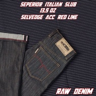 Total denim superior italian slub selvedge acc raw denim jeans raw denim jeans selvedge jeans