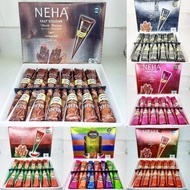NEHA HENNA PASTE CONE BPOM HAND HENNA/