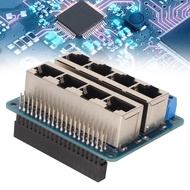 owuhddnh GPIO Module Board Flexible Compact 8 RJ45 Ports Professional 4B 2B 3A 1A+
