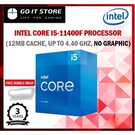INTEL CORE I5-11400 /I5-11400F (NO GRAPHIC)  DESKTOP PROCESSOR (12M CACHE, UP TO 4.40 GHz)