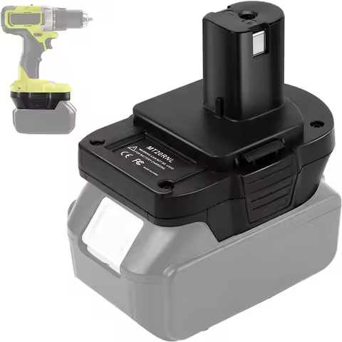 MT20RNL Ryobi 18v Battery Convertor Adapter for Makita 18V Li-Ion Battery Convert for Roybi 18V Tool