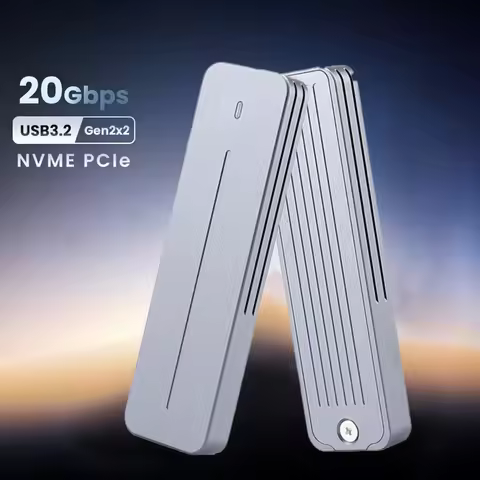 20Gbps NVMe SSD Case SSD Enclosure M.2 to USB3.2 Gen2x2 SSD Adapter for M.2 NVME PCIE Hard drive 228