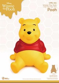 現貨！Beast Kingdom VPB-011-Winnie The Pooh Large Vinyl Piggy Bank: Pooh