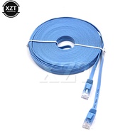 Category 6 flat network cable 15m network cable finished flat network cable RJ45 network cable