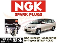 FAC 全新行貨 日本 NGK 頂金 Premium RX 高性能火咀 for TOYOTA Previa Estima ACR50 豐田 7人車 買4枝送本地順豐平郵 not bosch denso
