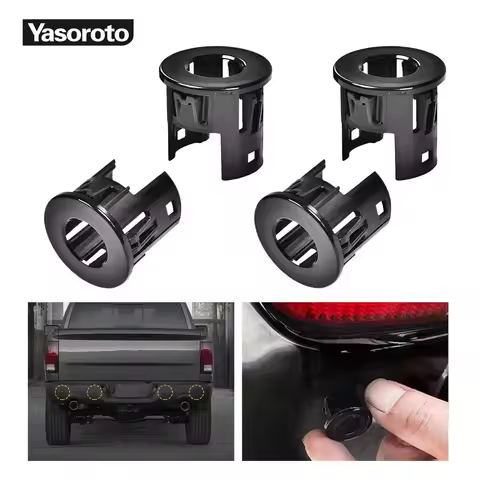 Plastic Front Rear Bumper Parking Distance Sensor Bezel For Dodge Ram 1500 2014-2018 1500 Classic 5L