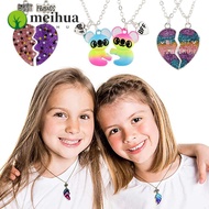 MEIHUAA BFF Necklace Trendy  Fashion Friendship Necklace Gift