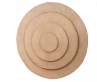 6mm mdf board round shape 300mm to 600mm