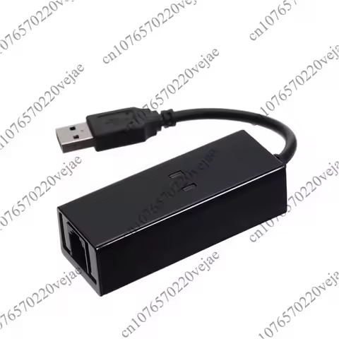 USB 2.0 56K Fax Modem, 56K External Modem, USB 56K External Dial Up Voice Fax Data Modem Fit for Win