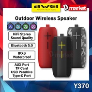Awei Y370 Outdoor Wireless Speaker Awei TWS Outdoor Portable Speaker Awei Bluetooth Speaker