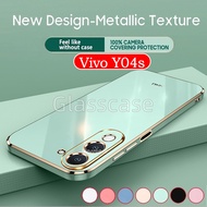 Casing For Vivo Y04 Y29 s t Y04s Y04t Y29s Y29t VivoY04s Y 04s VivoY29s Y 29s Plated Glossy Soft  Ph