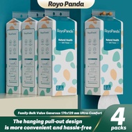 Royo Panda Natural Health Soft Tissue, specifically a bulk-value pack containing 4 packs.