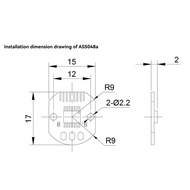 FUFU Advanced AS5048A Brushless Motor Encoder With PWM/SPI Interface, 14-Bit Magnetic Precision Enco