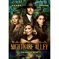 1Pc Cassette DVD HD 720p English Indonesian Language Nightmare Alley 2021 Crime Movies for Home Ente