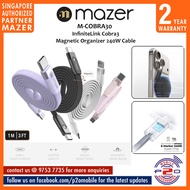 Mazer M-COBRA30 1 meter InfiniteLink Cobra3 Magnetic Organizer 240W Cable