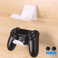 [Enjoy the small store] 2Pack Self-Adhesive Acrylic Bracket Wall Mount Game Controller Stand Holder สำหรับ PS4 Controller Storage Bracket Gamepad Headset