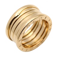 【二手】寶格麗BVLGARI B-zero1 四環戒指 346589 K18（黃金）B-zero1 四環戒指 男女通用 二手 A