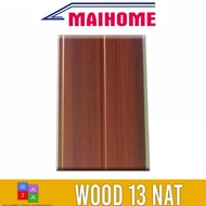 Plafon PVC Motif Kayu Merk Maihome Wood 13 NAT Doff Ukuran 400 cm x 20