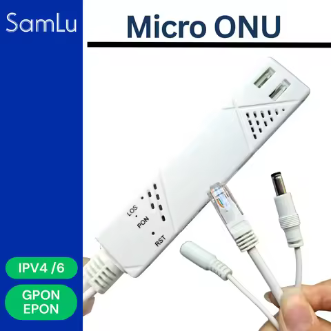 2025 New Micro EPON GPON ONU For Webcams MICRO ONU, Latest XPON ONU, With LAN SC/UPC Connector Port 