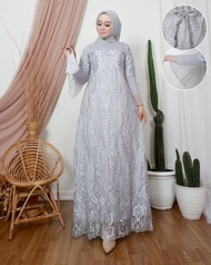 COD GAMIS BROKAT TUTU MELANI MODEL TERBARU 2022 PAKAIAN WANITA DEWASA DRESS KONDANGAN KEBAYA PESTA