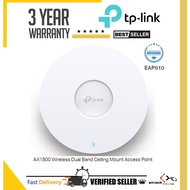 TP-LINK EAP610 AX1800 WIRELESS DUAL BAND CEILING MOUNT ACCESS POINT