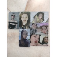 Red Velvet Irene & Seulgi Monster album unofficial photocard