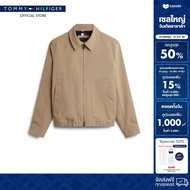Tommy Hilfiger เสื้อแจ็คเก็ต ผู้ชาย รุ่น MW0MW41864 AFE - สีน้ำตาล ทรง Relaxed